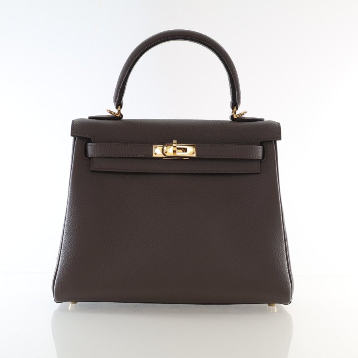 Kelly 28 Etain Togo Hermes Gris Meyer Etain Togo Verso Kelly 25