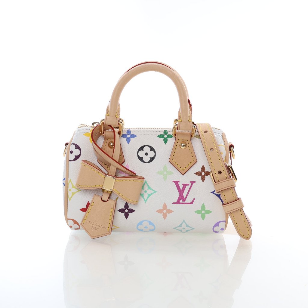 Louis Vuitton x Takashi Murakami Multicolor Monogram Nano