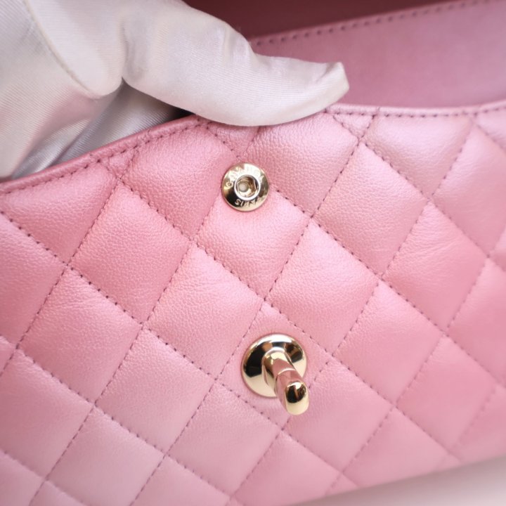 Chanel Medium Lambskin Classic Double Flap Bag - Luxe Du Jour