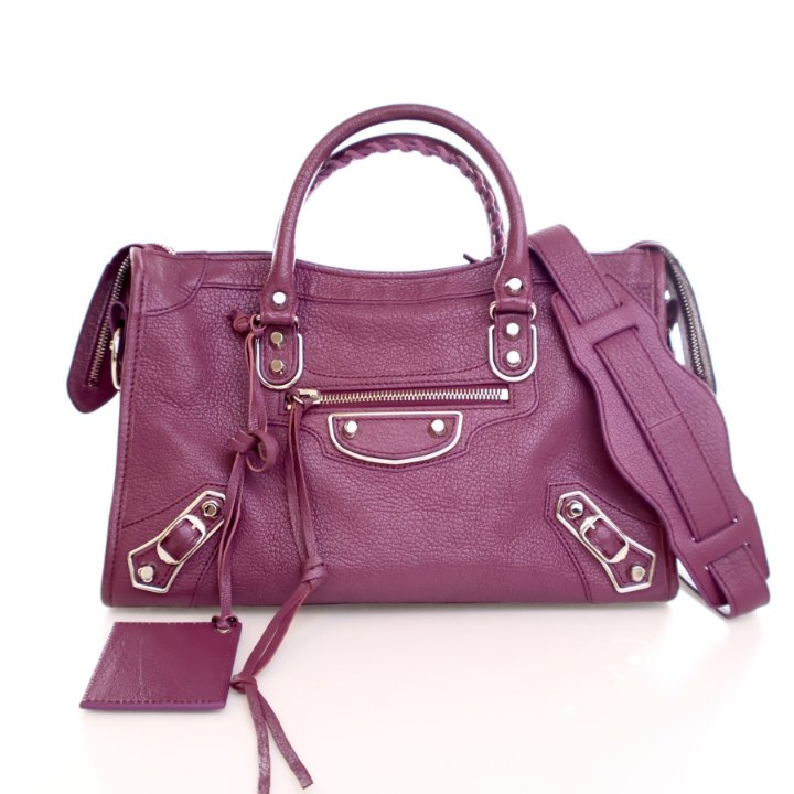 Balenciaga Goatskin Classic City Metallic Edge - Luxe Du Jour
