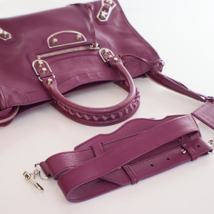 Balenciaga Goatskin Classic City Metallic Edge - Luxe Du Jour