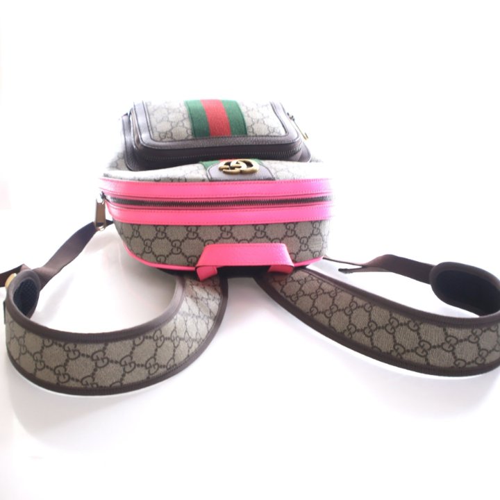 Gucci Small GG Supreme Ophidia Backpack - Luxe Du Jour