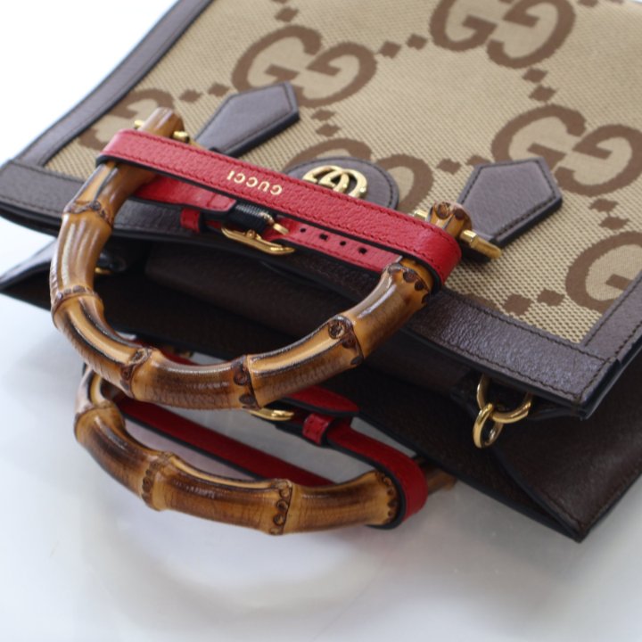 Gucci Medium Jumbo GG Diana Tote - Luxe Du Jour