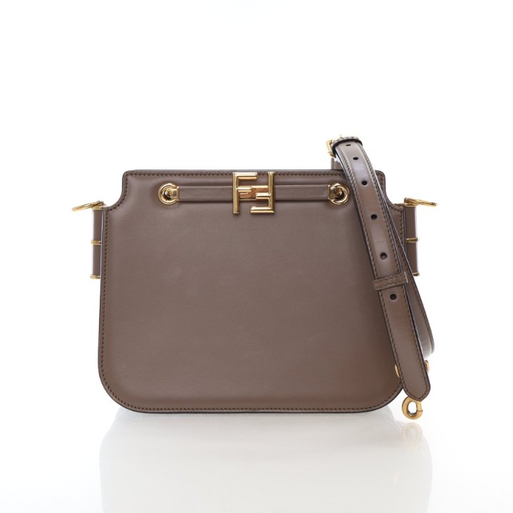 Fendi Vitello King Luxor Touch Shoulder Bag - Luxe Du Jour