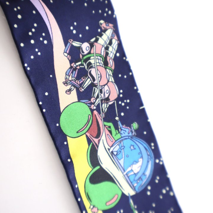 Hermes Space Derby Silk Twilly - Luxe Du Jour