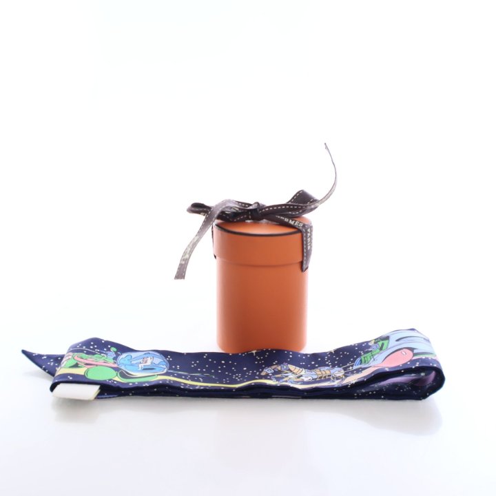 Hermes Space Derby Silk Twilly - Luxe Du Jour