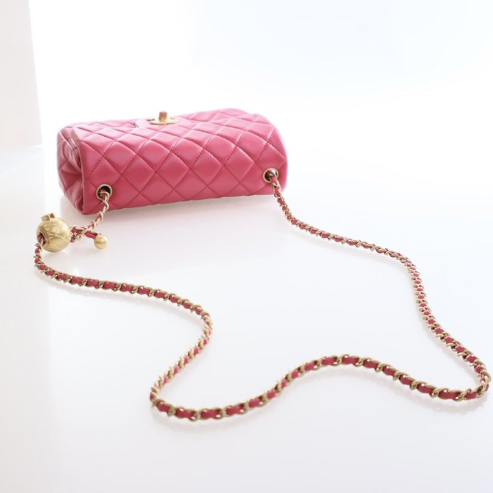Chanel Mini Lambskin Rectangular Pearl Crush Flap Bag - Luxe Du Jour