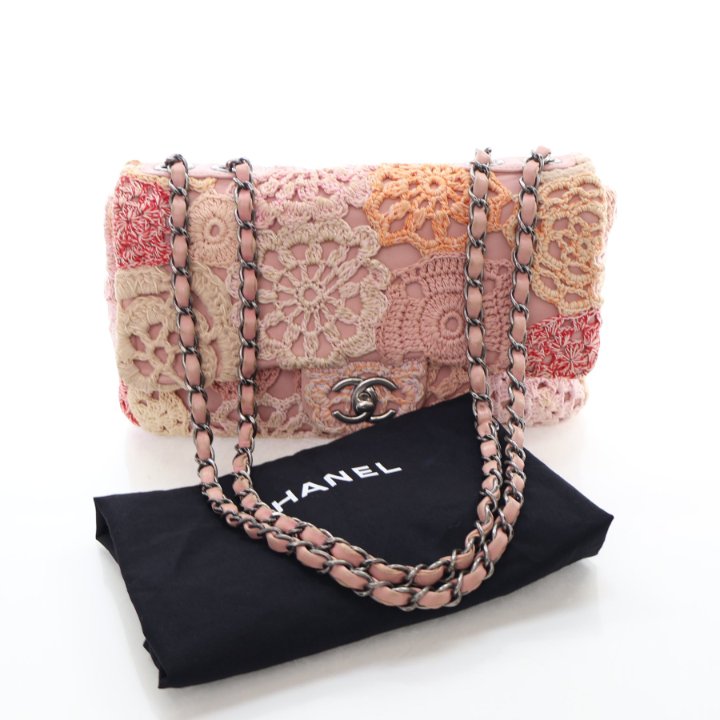 Chanel Medium Crochet Work Paris-Seoul Flap Bag - Luxe Du Jour