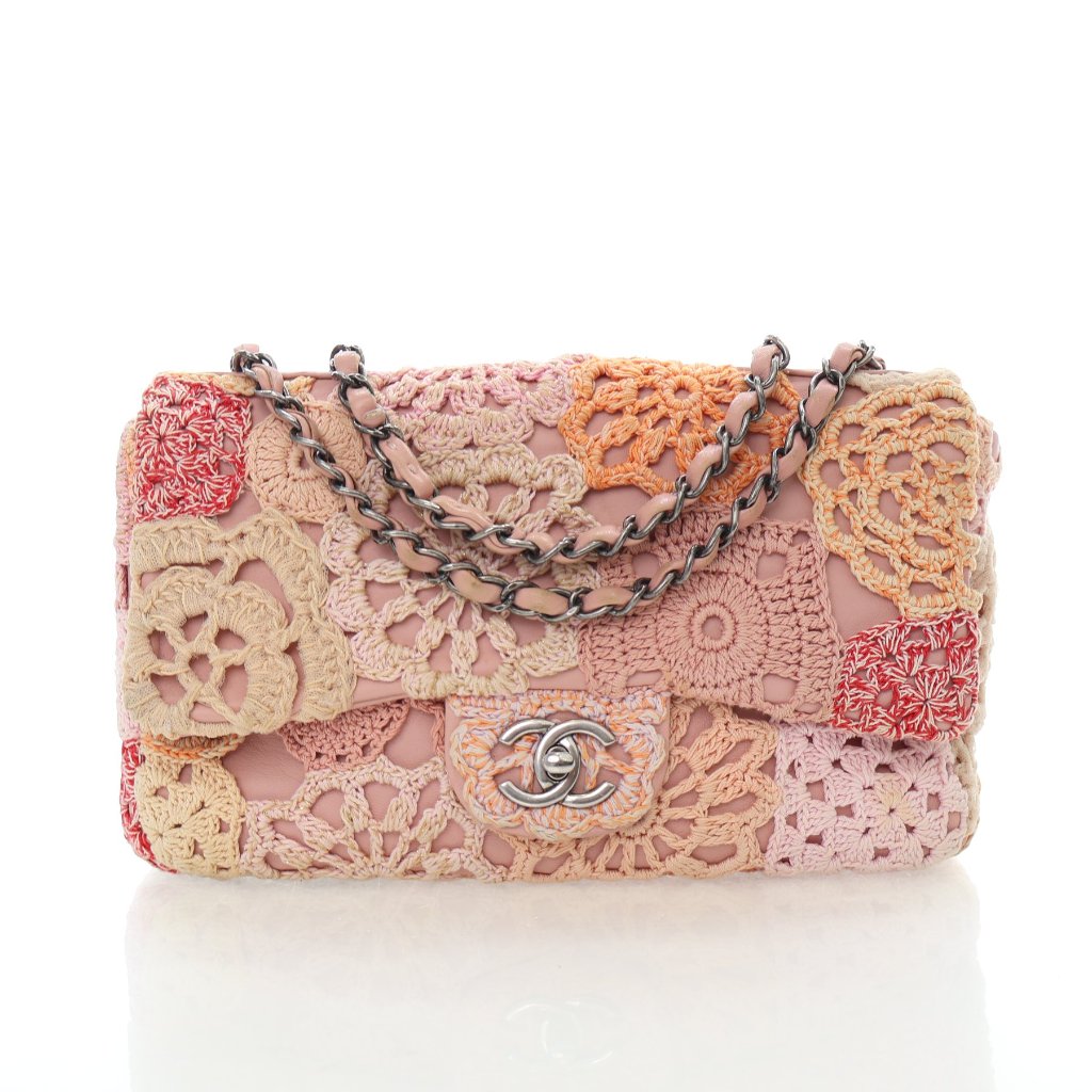 Chanel Medium Crochet Work Paris-Seoul Flap Bag - Luxe Du Jour