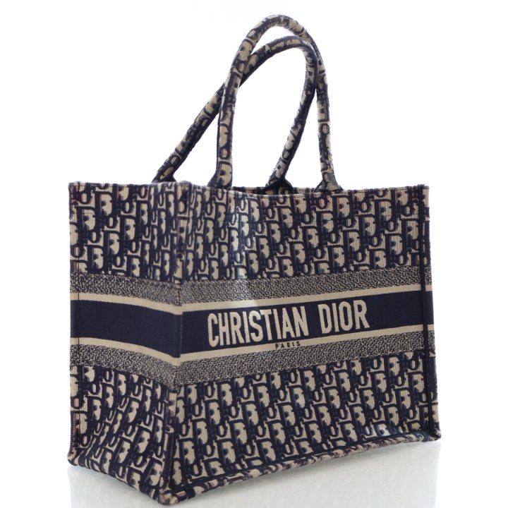 Christian Dior Medium Oblique Book Tote - Luxe Du Jour