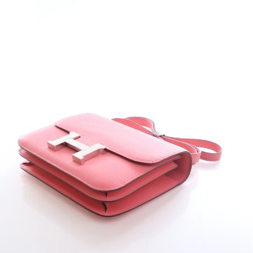 Hermes Rose Azalée Evercolor Constance 18 - Luxe Du Jour