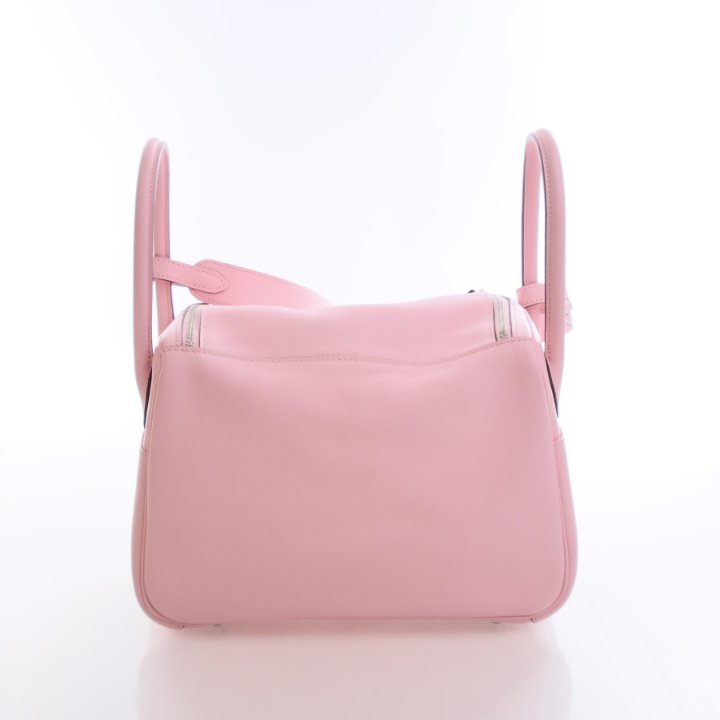 Hermes Lindy 26 Handbag - Rose Sakura Swift - Luxe Du Jour