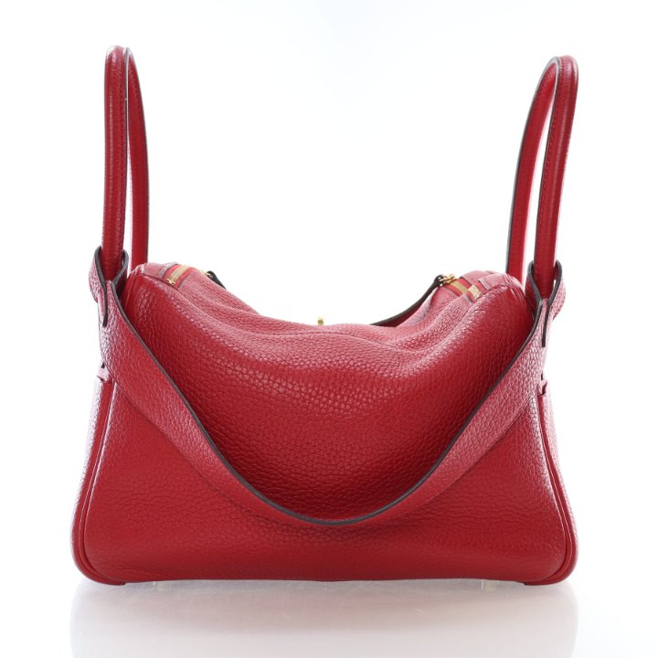 Hermes Rouge Casaque Clemence Lindy 26 - Luxe Du Jour