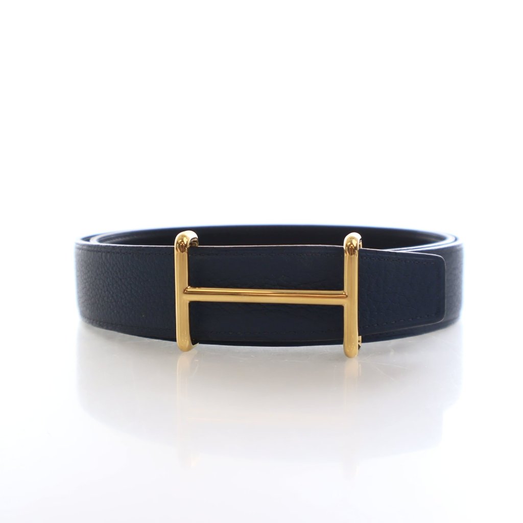 HERMES Hベルト キャンバス ネイビー HERMES - HERMES Hベルト キャンバス ネイビーの通販 by Gigi's shop