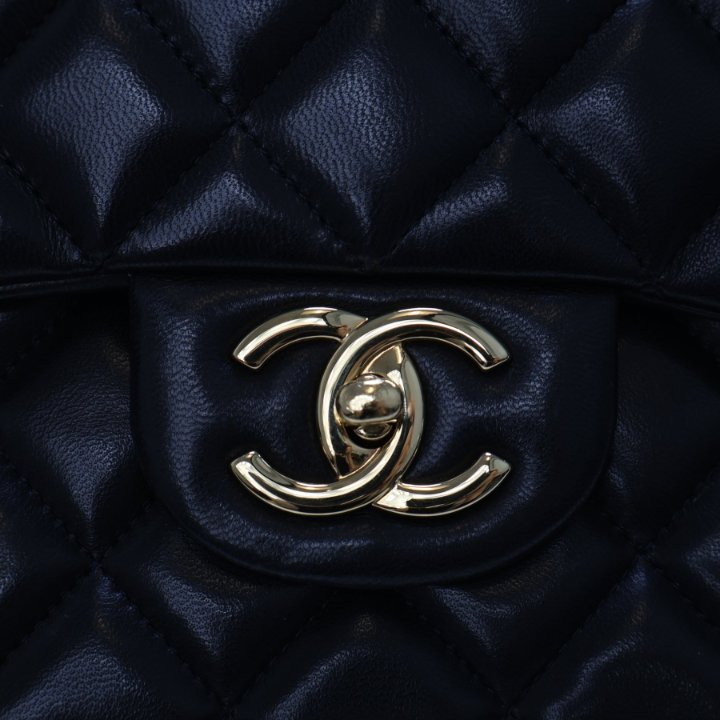 Chanel Maxi Lambskin Classic Double Flap Bag - Luxe Du Jour