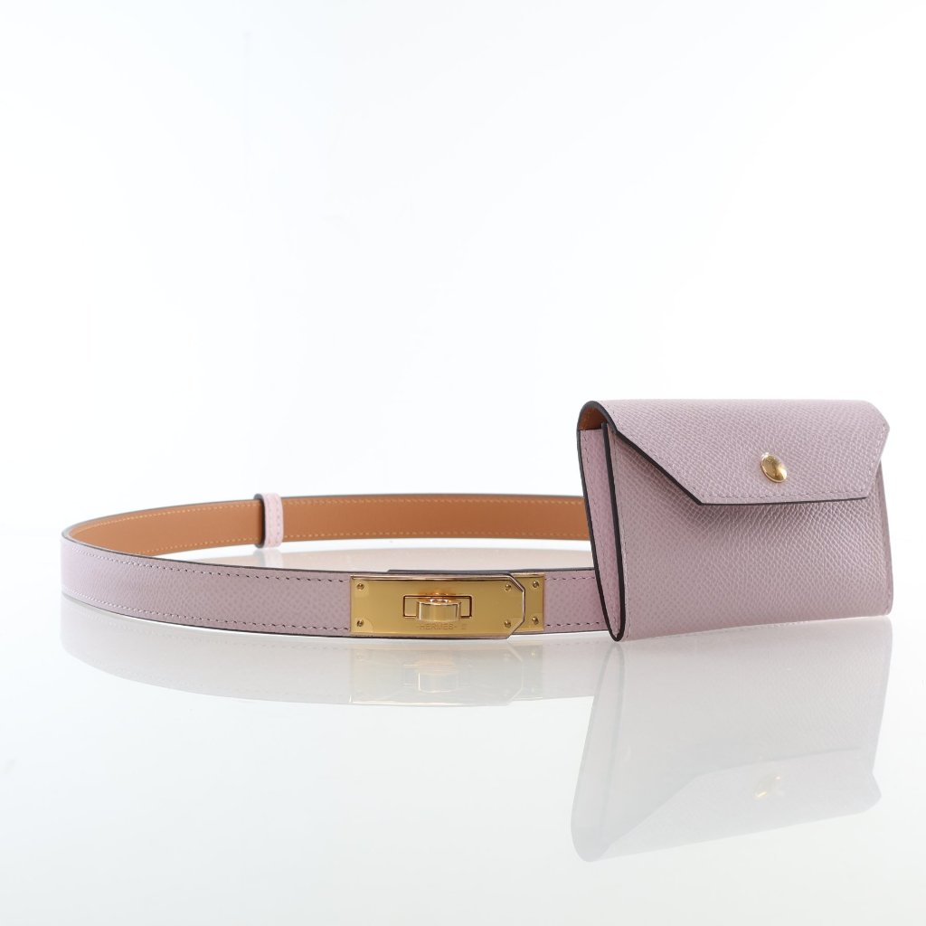 NWT Hermes Kelly 18 Pocket Belt Mauve Pink Hermes | Accessories | Nwt Hermes Kelly 8 Pocket Belt Mauve  main image 2