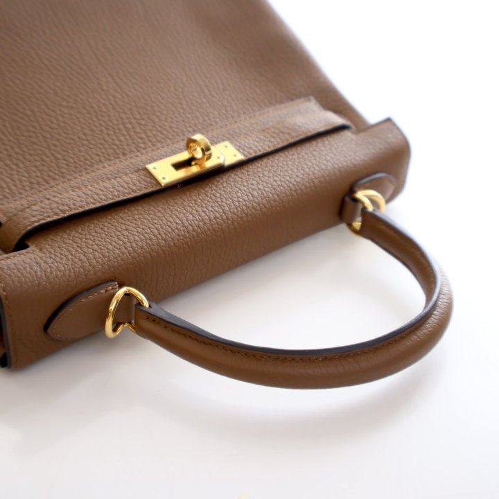 Hermes Alezan Togo Kelly 25 - Luxe Du Jour