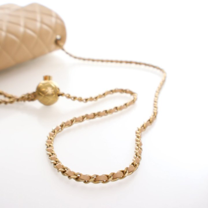 CHANEL ベージュ メッシュ タンクトップ ラメメッシュタンクトップ | サロン アダム エ ロペ(SALON adam et