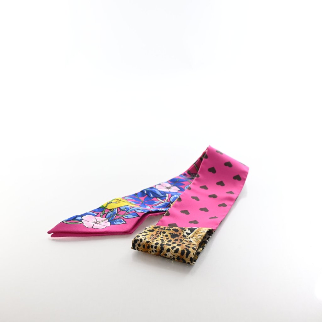 Hermes Jungle Love Silk Twilly - Luxe Du Jour