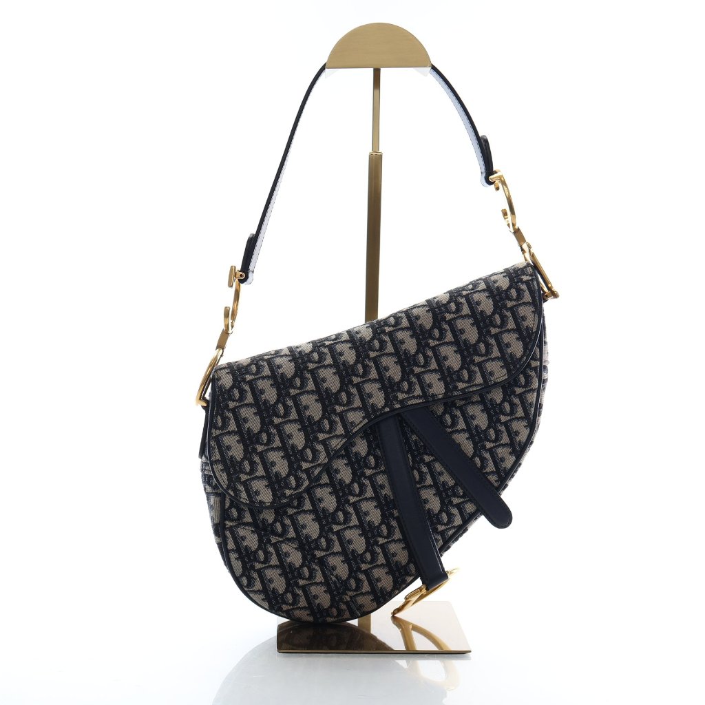 Christian Dior Medium Oblique Saddle Bag - Luxe Du Jour