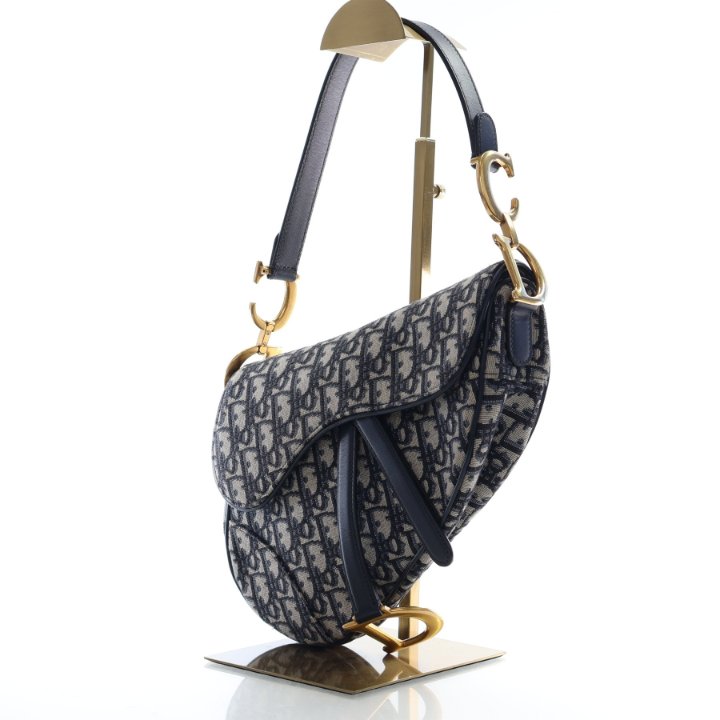 Christian Dior Medium Oblique Saddle Bag - Luxe Du Jour