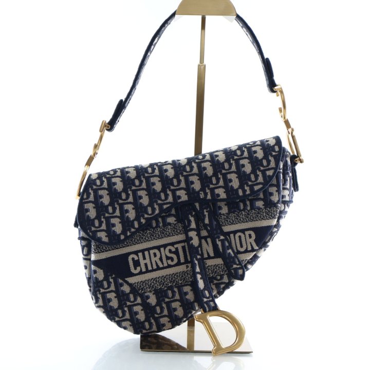 Christian Dior Medium Oblique Saddle Bag - Luxe Du Jour