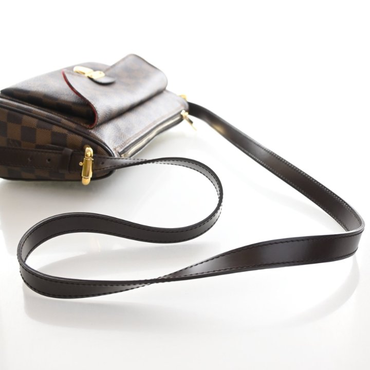 Louis Vuitton Ravello GM Handbag - Brown Damier Ebene Gold HW