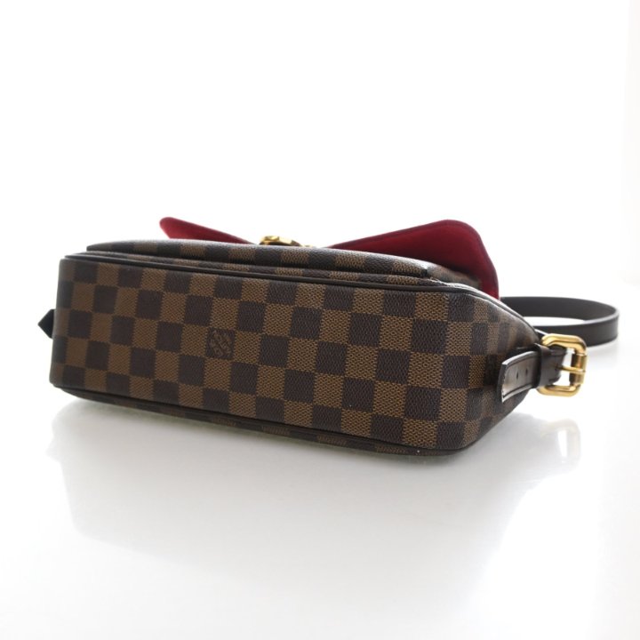 Louis Vuitton Ravello GM Handbag - Brown Damier Ebene Gold HW