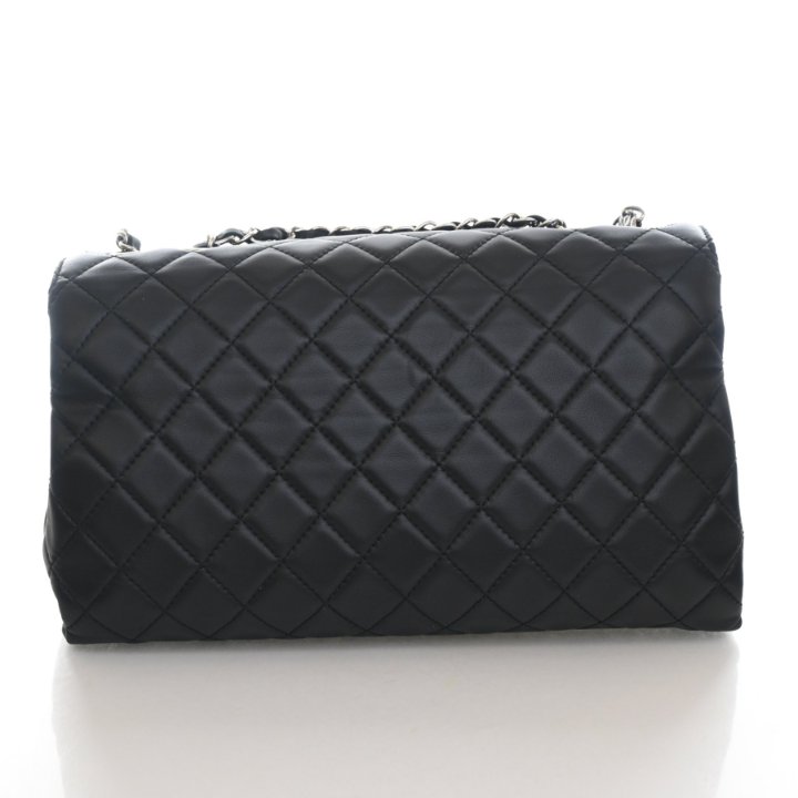 Chanel Accordion Single Flap Bag Medium Handbag - Pink Lambskin