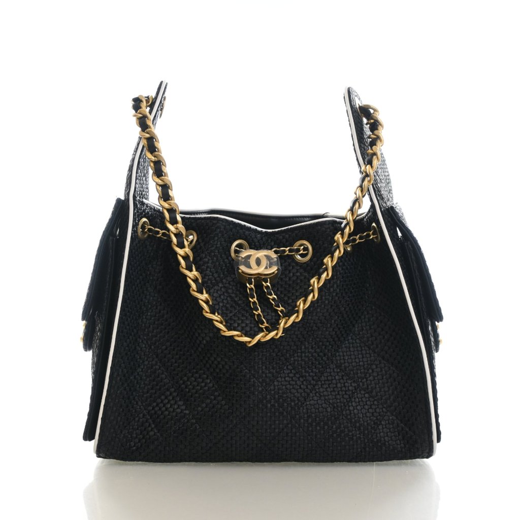 シャネル　パイソンパーティーポーチ CHANEL Copper Python Snakeskin Jewelry Travel Tote with Pouch