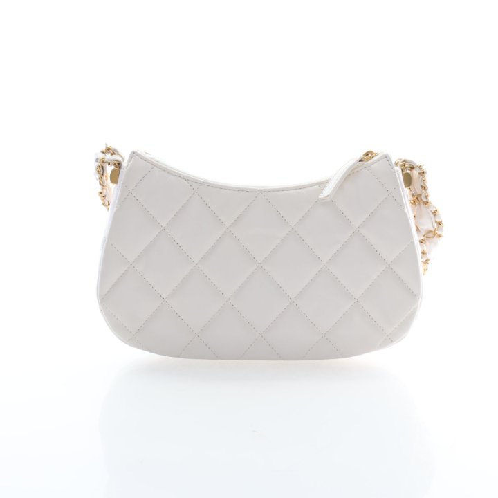 Chanel Small Aged Calfskin 19 Zip Hobo Clutch With Chain - Luxe Du