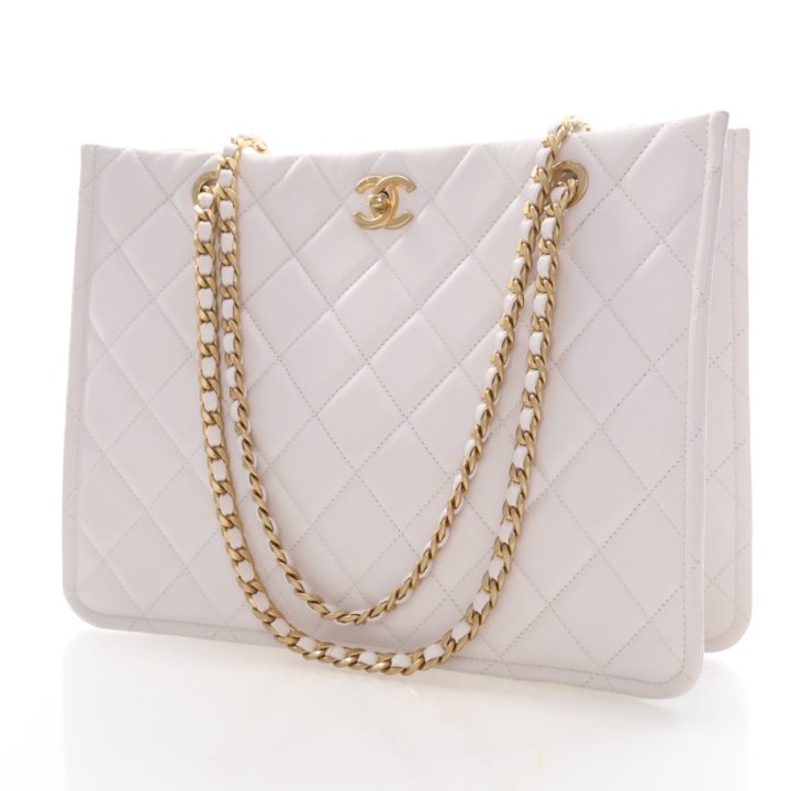 Chanel Caviar Sweet Classic Shopping Tote - Luxe Du Jour