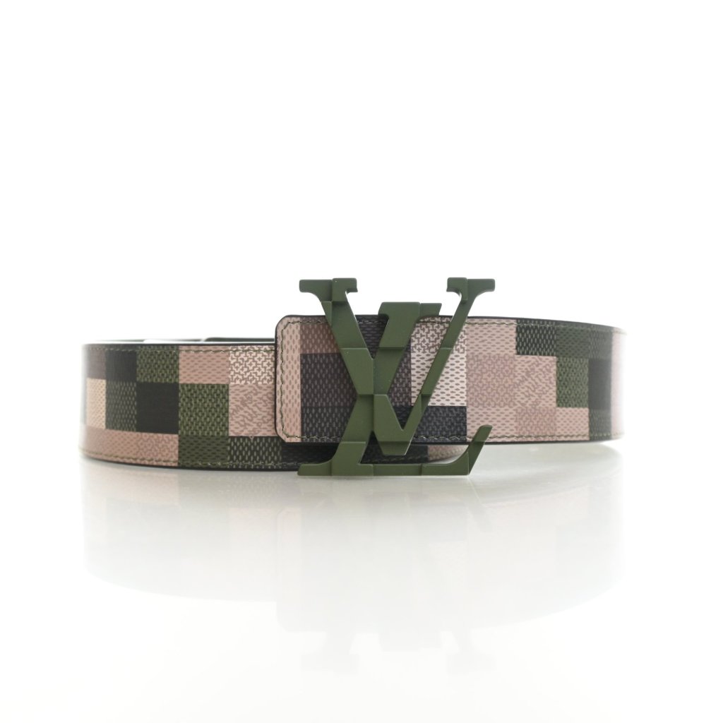 Louis Vuitton LV Mega Pixel 40mm Reversible Belt Sz 100/40 - Luxe