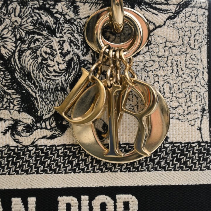 Christian Dior Medium Zodiac Toile De Jouy Lady D-Lite - Luxe Du Jour