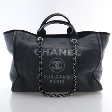 Chanel Perfect Day Tote Large Handbag - Brown Aged Calfskin Silver