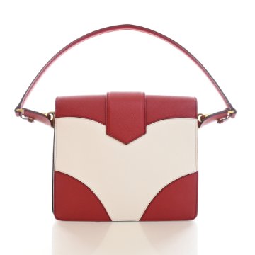 Prada Saffiano Turnlock Satchel - Luxe Du Jour