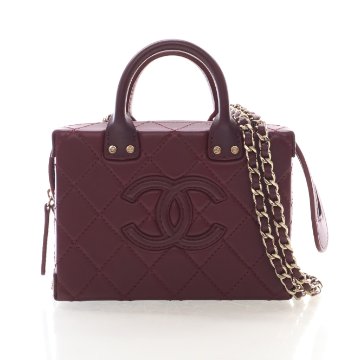Chanel Camellia Top Handle Wallet On Chain (WOC) - Black - Luxe Du
