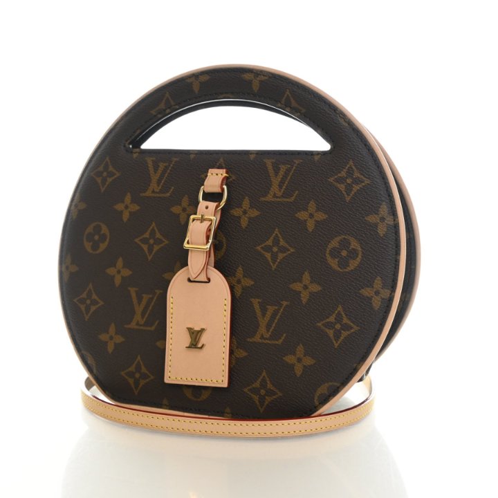 Louis Vuitton ベルト ブラウン ブラック M1451 Louis Vuitton Reverse Monogram Around Me PM - Luxe Du Jour